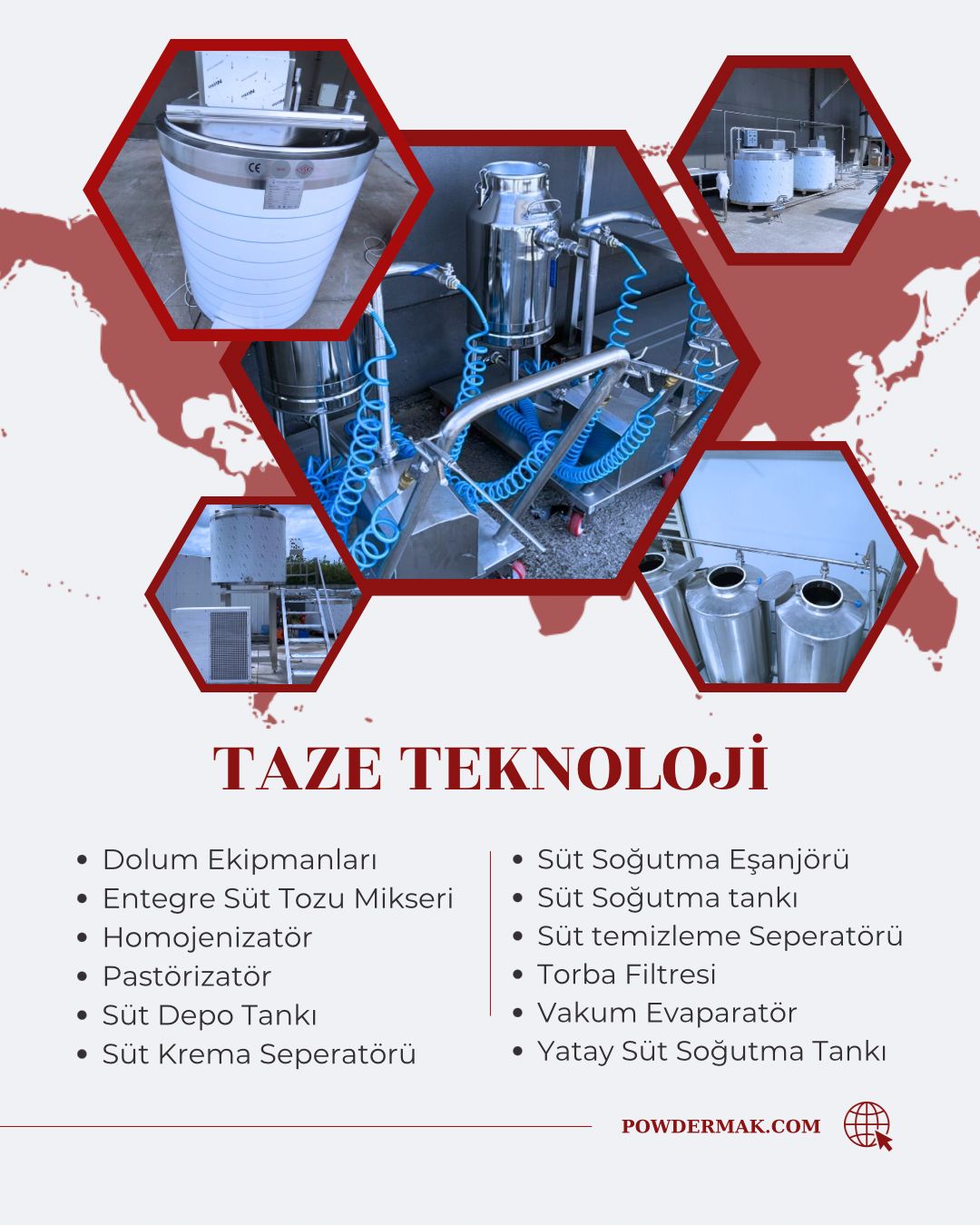 Powdermak Süt Süttozu ve Gıda Makinaları 